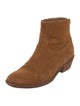 Zadig & Voltaire Suede Western Boots