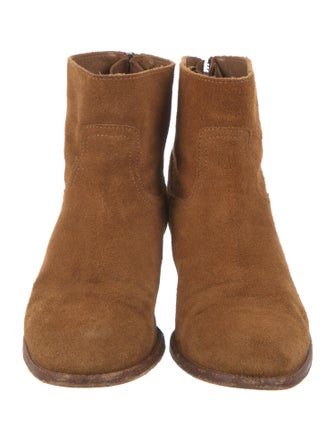 Zadig & Voltaire Suede Western Boots