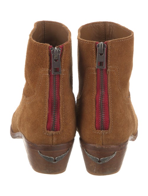 Zadig & Voltaire Suede Western Boots