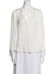 Zadig & Voltaire V-Neck Long Sleeve Blouse