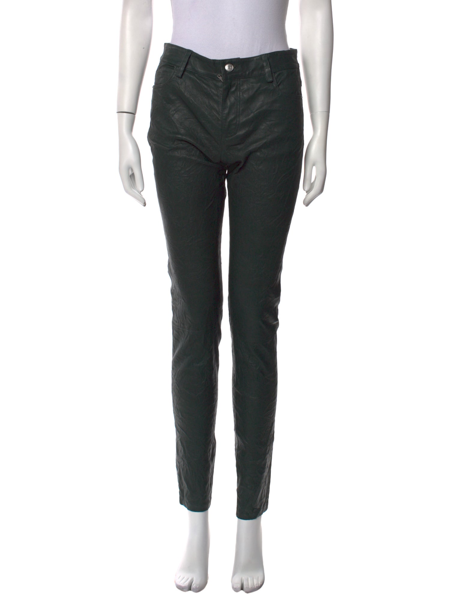 Zadig & Voltaire Leather Skinny Leg Pants