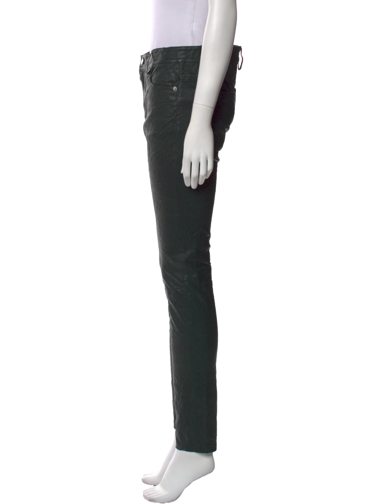 Zadig & Voltaire Leather Skinny Leg Pants