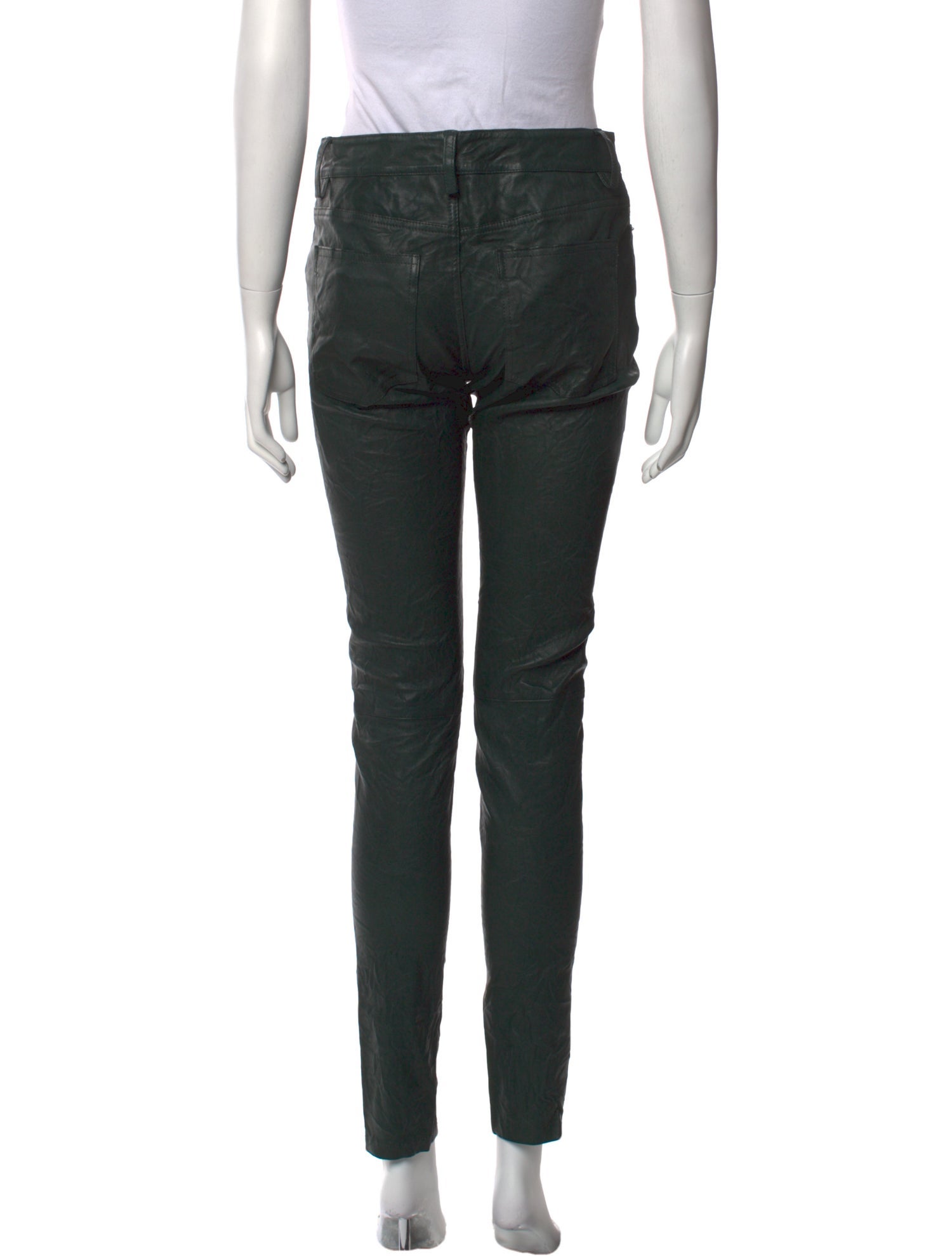 Zadig & Voltaire Leather Skinny Leg Pants
