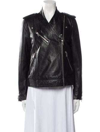 Zadig & Voltaire Leather Biker Jacket