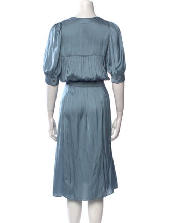 Zadig & Voltaire V-Neck Midi Length Dress