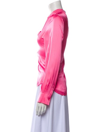 Zadig & Voltaire V-Neck Long Sleeve Blouse