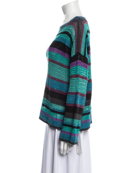 Zadig & Voltaire Striped Bateau Neckline Sweater