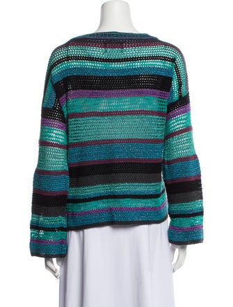 Zadig & Voltaire Striped Bateau Neckline Sweater