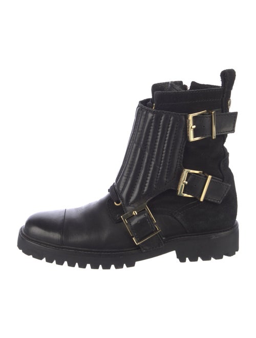 Zadig & Voltaire Leather Combat Boots