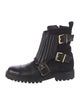 Zadig & Voltaire Leather Combat Boots