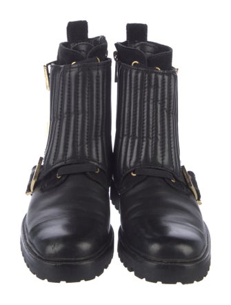 Zadig & Voltaire Leather Combat Boots