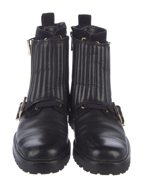Zadig & Voltaire Leather Combat Boots