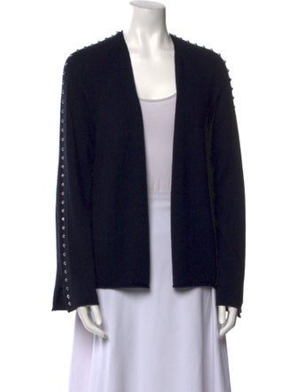 Zadig & Voltaire Merino Wool Open Front Sweater