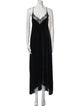Zadig & Voltaire V-Neck Long Dress