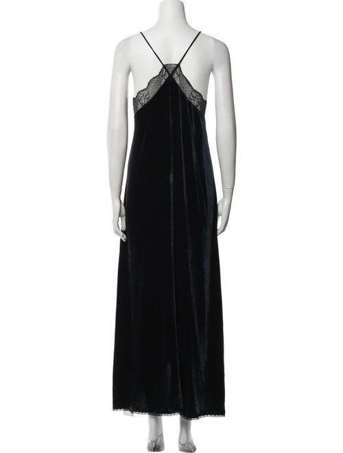 Zadig & Voltaire V-Neck Long Dress