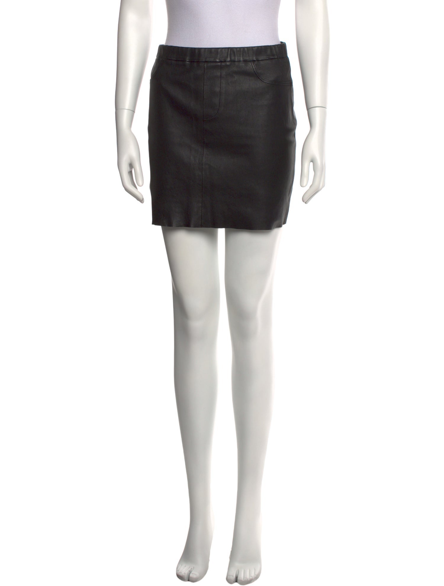 Zadig & Voltaire Leather Mini Skirt