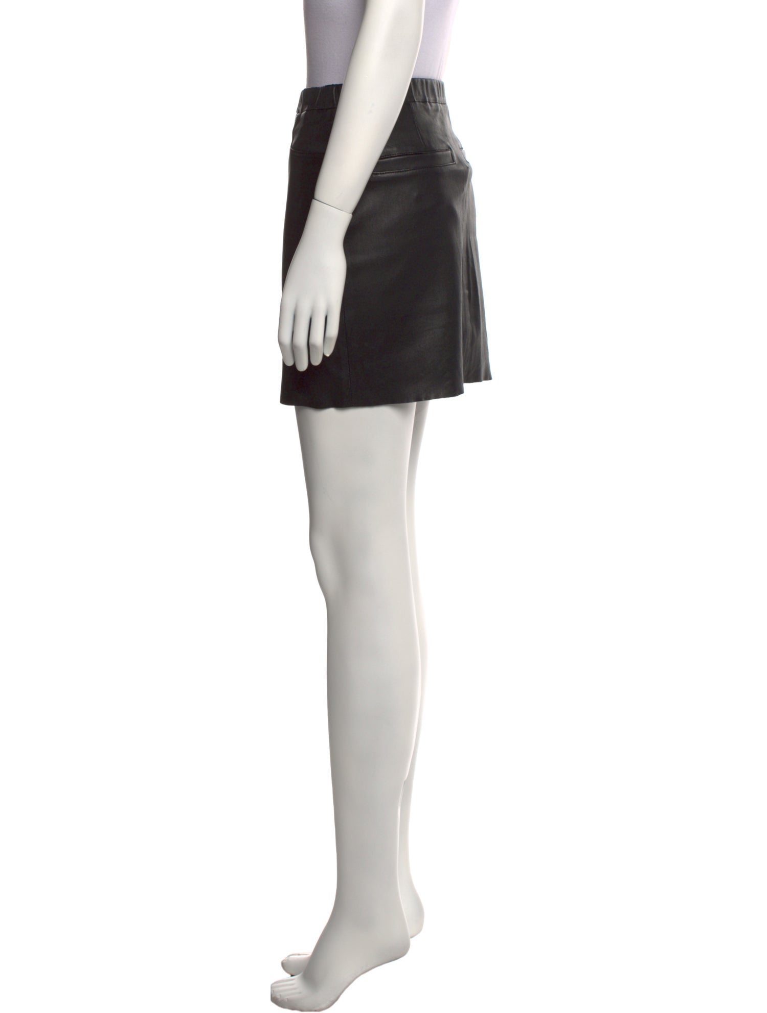 Zadig & Voltaire Leather Mini Skirt