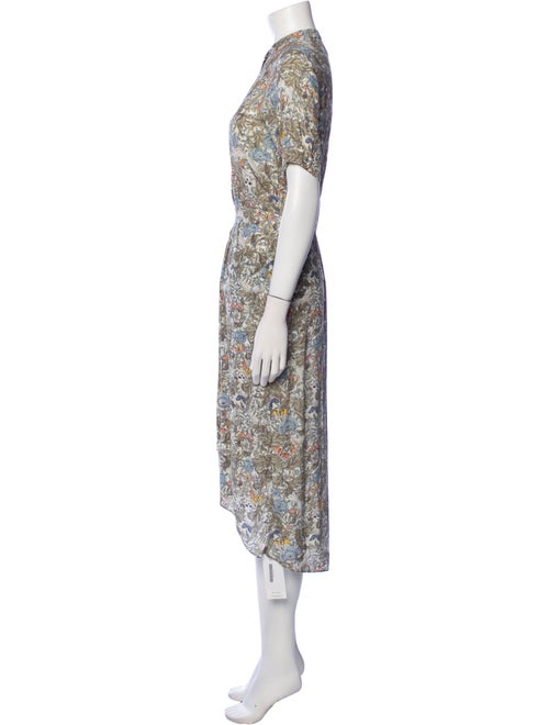 Zadig & Voltaire Floral Print Long Dress