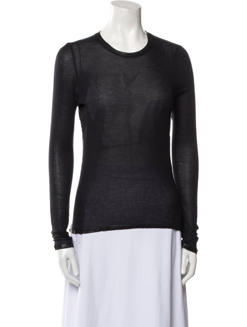 Zadig & Voltaire Crew Neck Long Sleeve Top