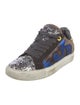 Zadig & Voltaire Leather Printed Sneakers