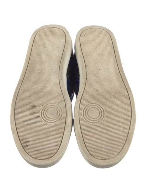 Zadig & Voltaire Leather Printed Sneakers