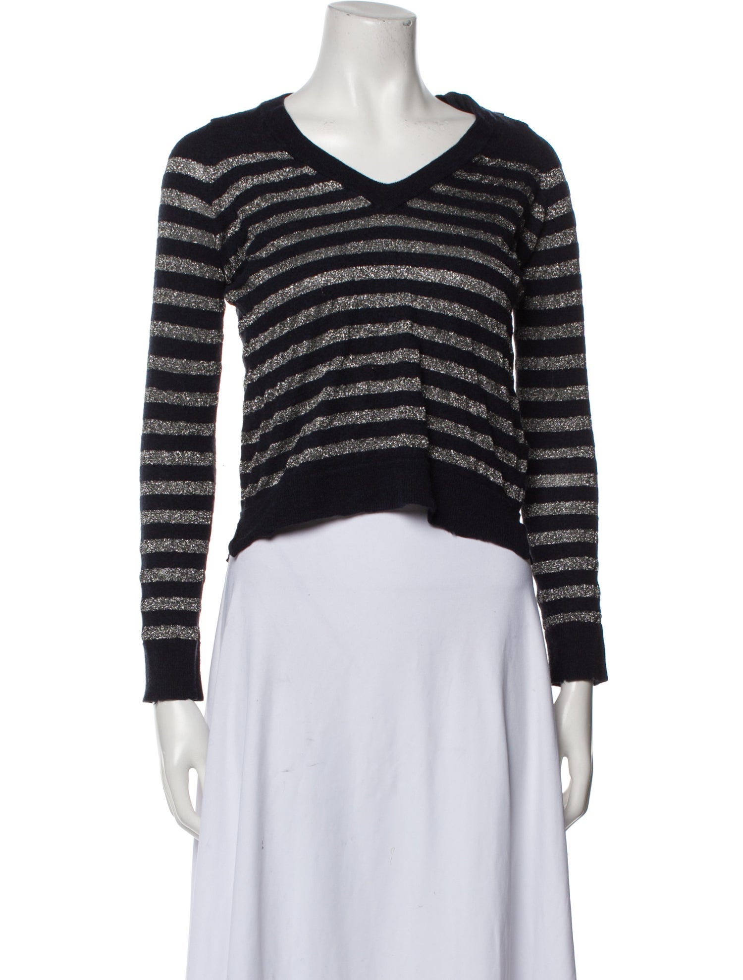Zadig & Voltaire Merino Wool Striped Sweater