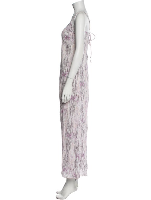 Zadig & Voltaire Animal Print Long Dress