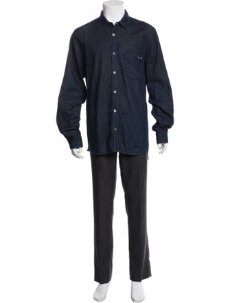 Zadig & Voltaire Long Sleeve Denim Shirt