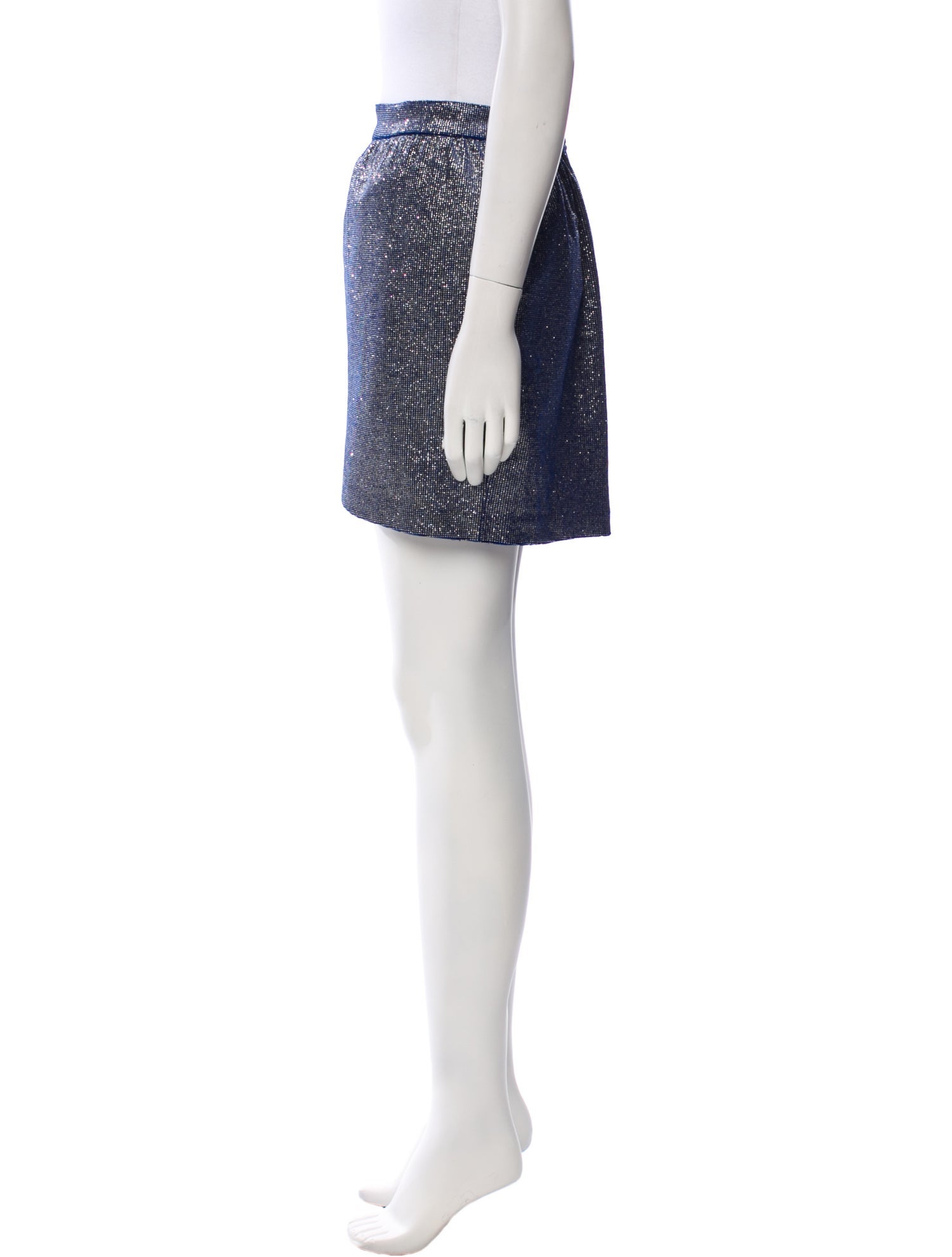 Zadig & Voltaire Glitter Accents Mini Skirt w/ Tags