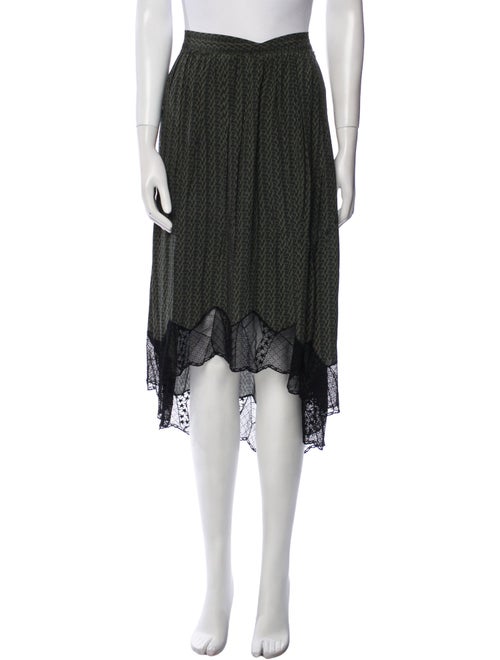Zadig & Voltaire Printed Knee-Length Skirt