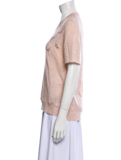 Zadig & Voltaire Cashmere Crew Neck T-Shirt