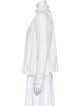 Zadig & Voltaire Mock Neck Long Sleeve Blouse