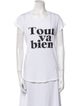 Zadig & Voltaire Graphic Print Crew Neck T-Shirt