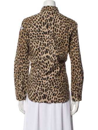Zadig & Voltaire Animal Print Blazer