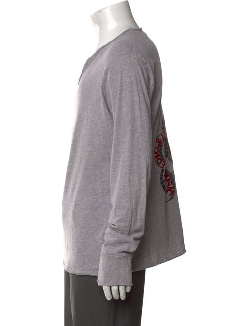 Zadig & Voltaire V-Neck Long Sleeve Henley