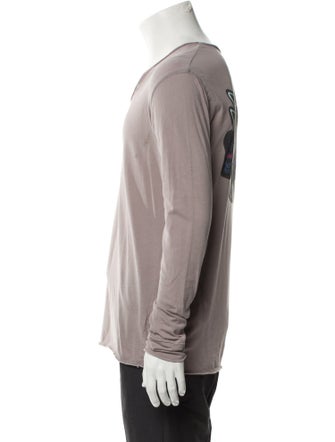 Zadig & Voltaire V-Neck Long Sleeve T-Shirt