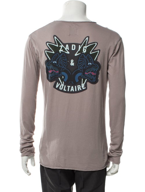 Zadig & Voltaire V-Neck Long Sleeve T-Shirt