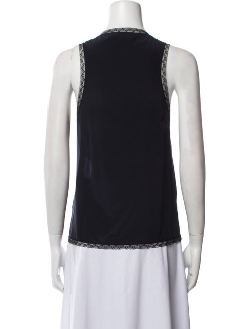 Zadig & Voltaire Silk V-Neck Top