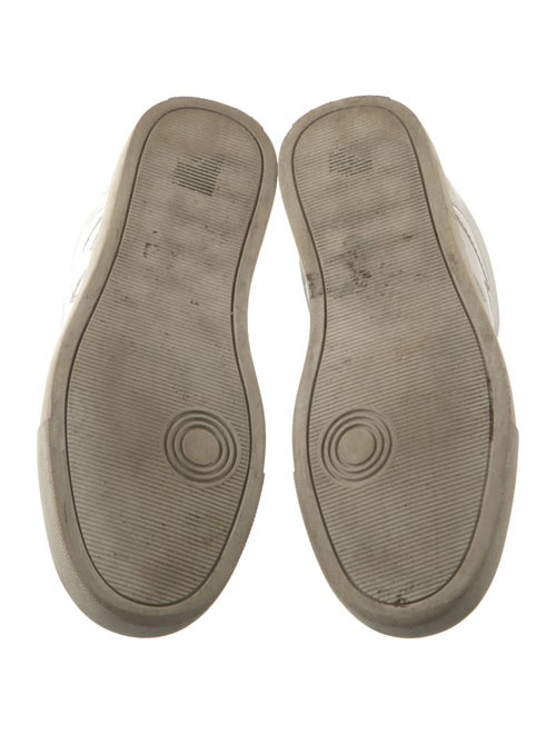 Zadig & Voltaire Leather Studded Accents Sneakers