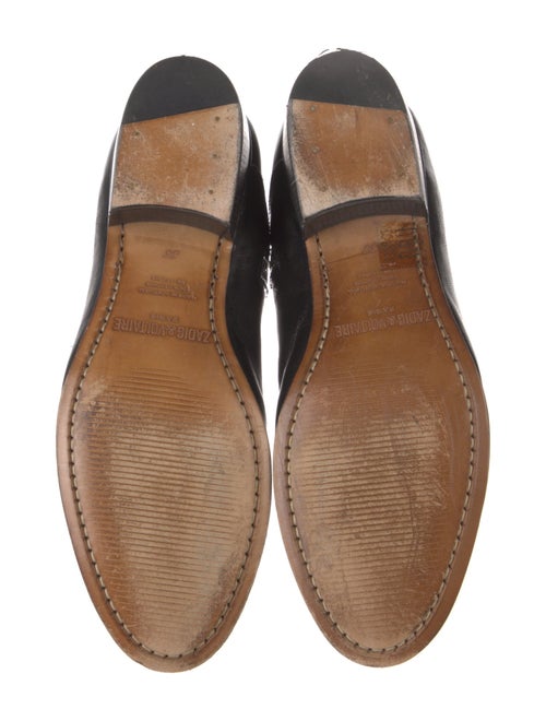 Zadig & Voltaire Leather Raw-Edge Trim Boots