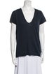 Zadig & Voltaire V-Neck Short Sleeve T-Shirt