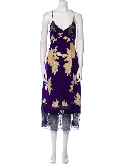 Zadig & Voltaire Silk Midi Length Dress