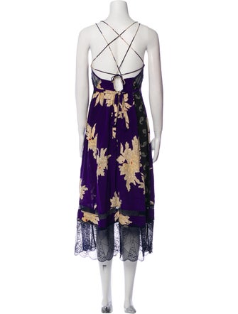 Zadig & Voltaire Silk Midi Length Dress