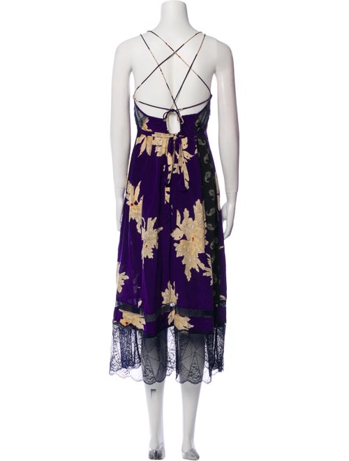 Zadig & Voltaire Silk Midi Length Dress
