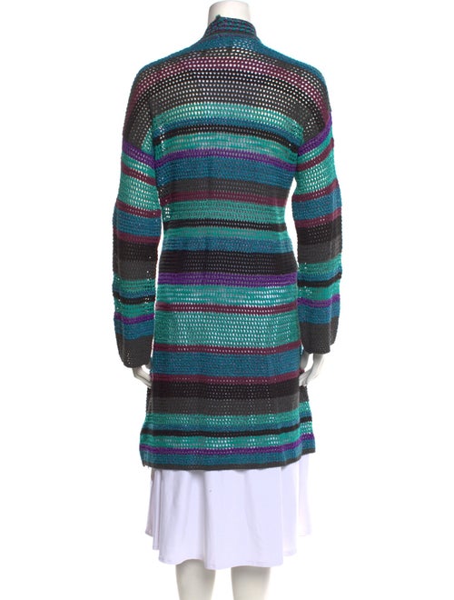 Zadig & Voltaire Striped Open Front Sweater