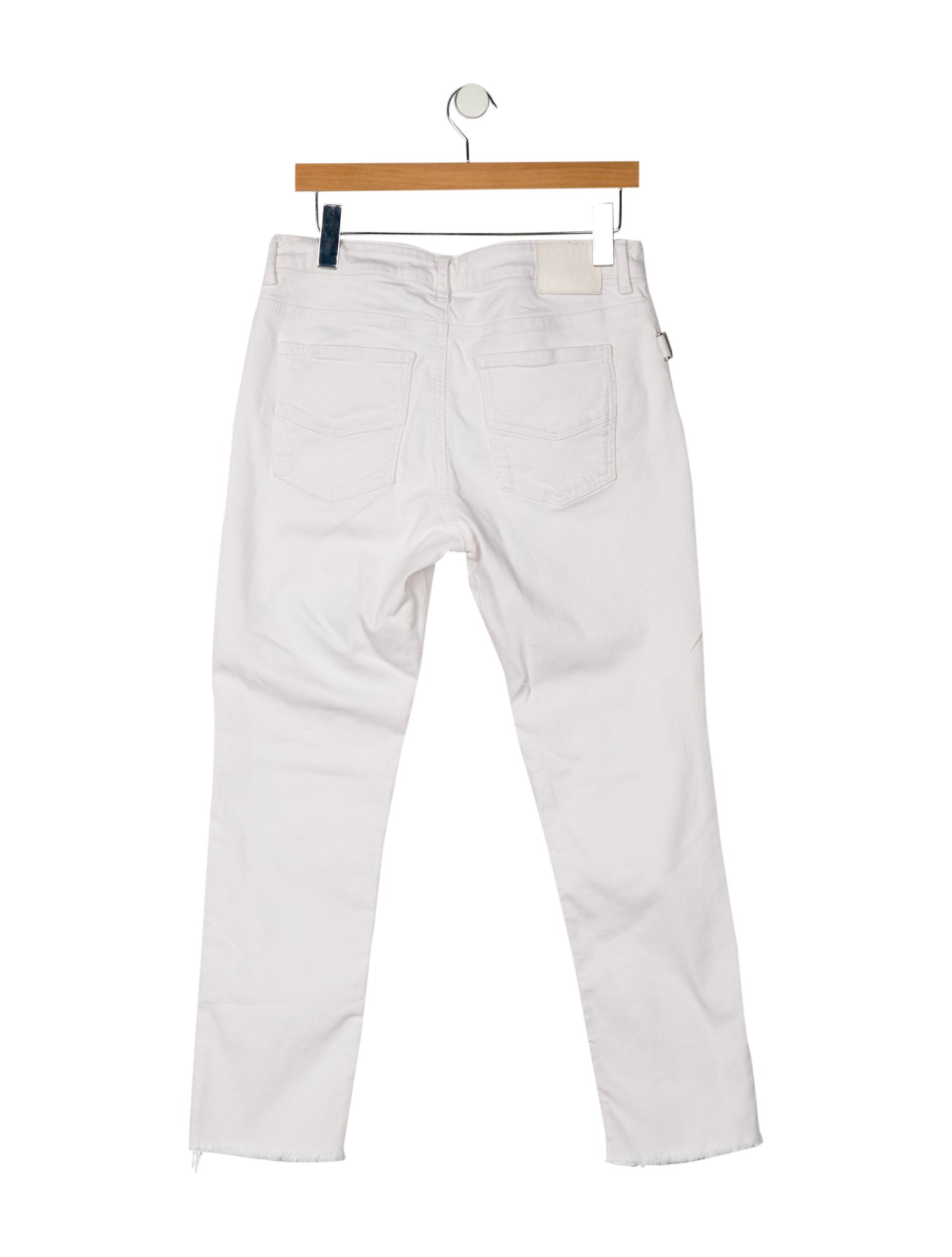 Zadig & Voltaire Mid-Rise Straight Leg Jeans