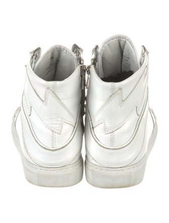Zadig & Voltaire Leather Sneakers