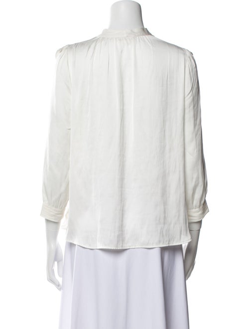 Zadig & Voltaire Three-Quarter Sleeve Button-Up Top
