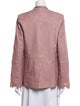 Zadig & Voltaire Verys Cuir Froisse Lamb Leather Evening Jacket