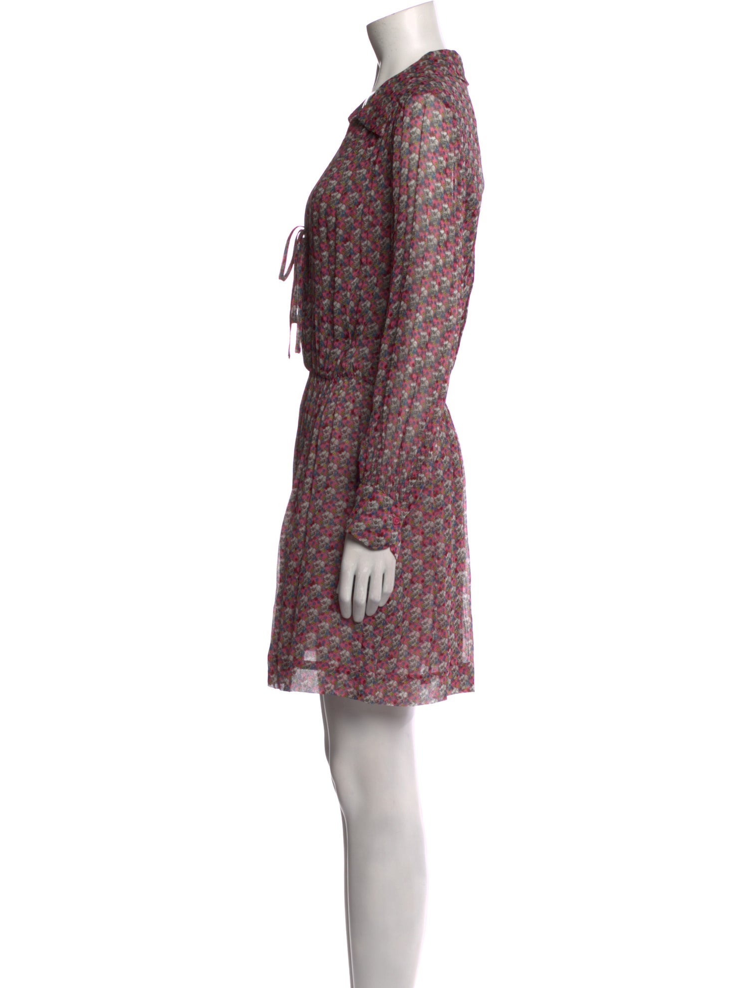 Zadig & Voltaire Floral Print Mini Dress